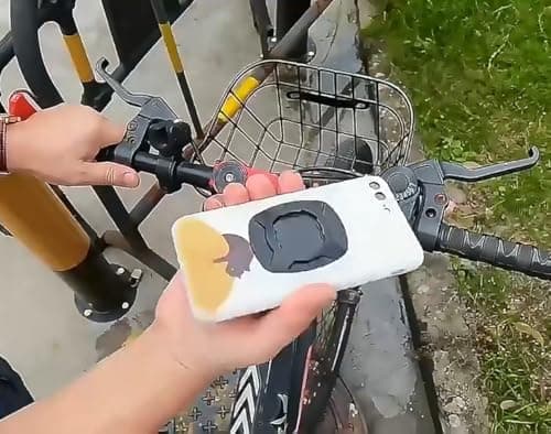 Laven & Ivory Adaptateur universel pour téléphone - Compatible avec les supports de téléphone Quad Lock - Fixation sécur
