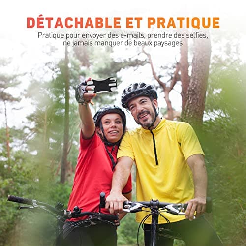 Support Téléphone Vélo Haslaky 360° Rotation, Universel, Compatible |5-7 Pouces Smartphones, VTT, Trottinette, Scooter,