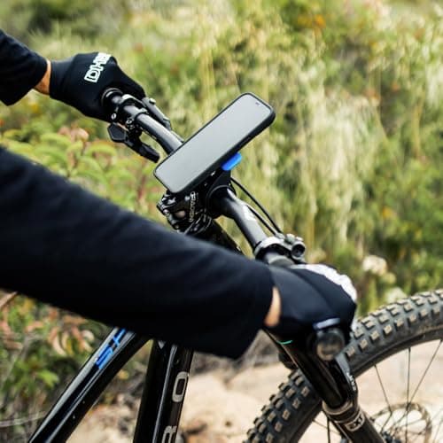 Quad Lock Support Guidon Allongé pour iPhone 16 Pro Max + Protection par Coque MAG + Ride urban + Équipement cycliste +