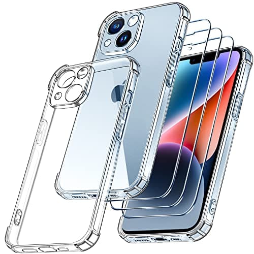 Anti-Jaunissement Clair Coque Ivoler pour iPhone 17 Pro Max | Protection Militaire Antichoc | Verre Trempé Transparent — transparent