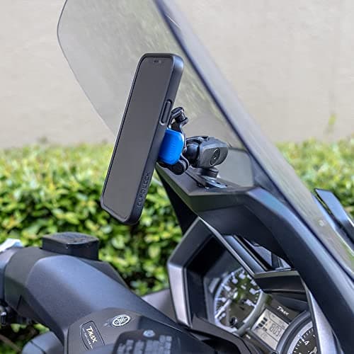 Bras Quad Lock 360 Pivot Double Moyen 3" pour Cyclisme Sécurité Haute Performance