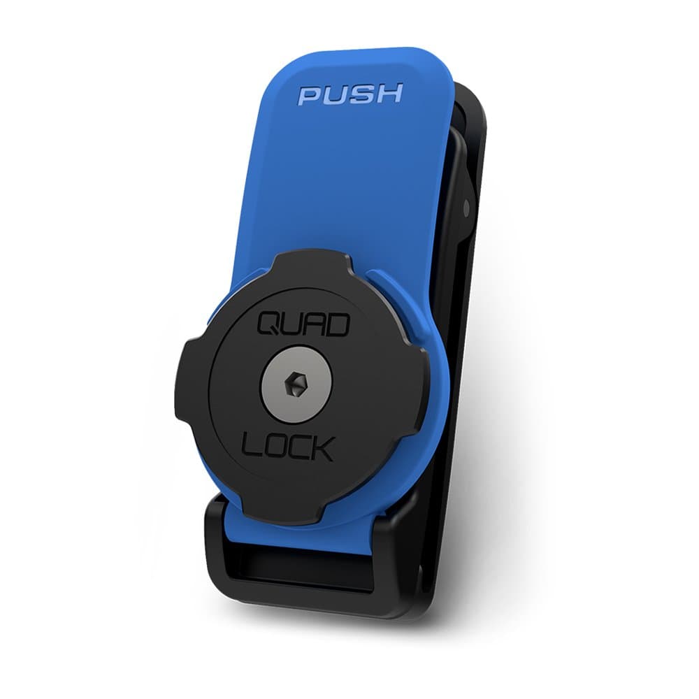 QUADLOCK Fixation Smartphone pour Ceinture V3 - Clip Sécurisé pour Hommes, Support Résistant pour Activités Extérieures