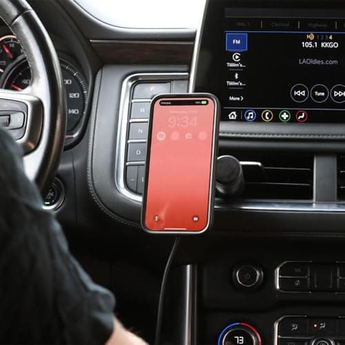 Quad Lock Évent De Voiture Support Téléphone pour Tous Types de Smartphones et Adaptateurs universels, Fonctionnant pour
