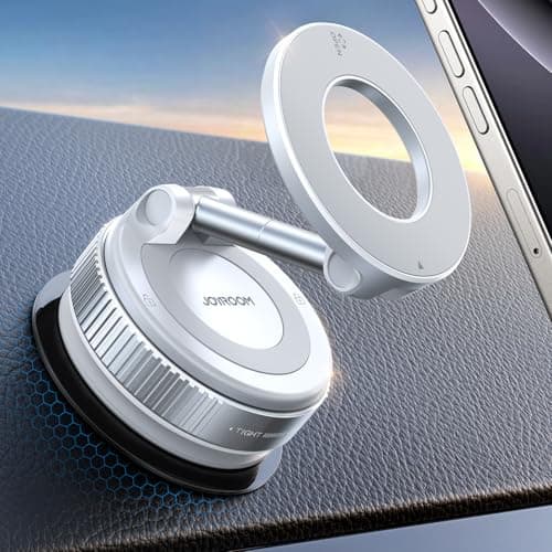 JOYROOM Support MagSafe Voiture Pliant 360° pour iPhone 12-17 — blanc