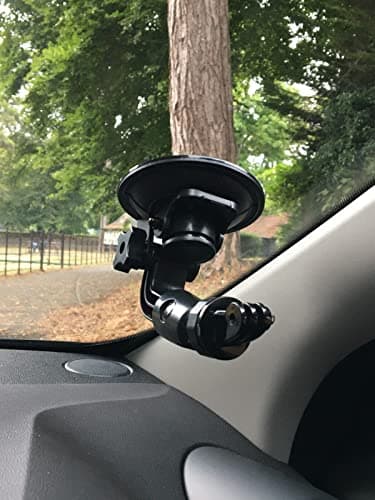 DesignUniverse Support pare-brise Universel pour Téléphone Compatible avec QuadLock et GoPro