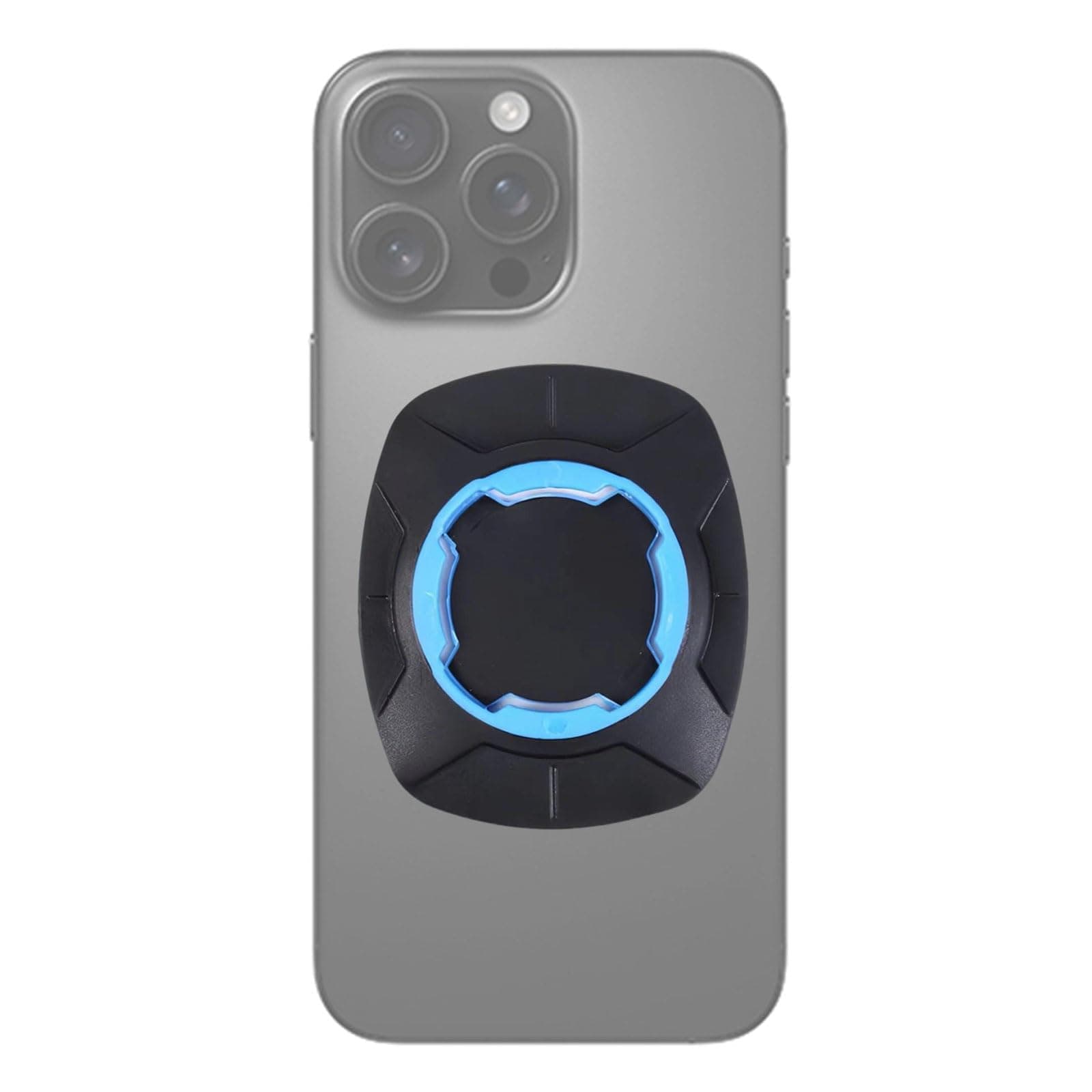 Lumi Zenva Adaptateur Universel Compatible Quad Lock pour Smartphone - Fixation Rapide sur Moto/Vélo/Voiture - Résistant