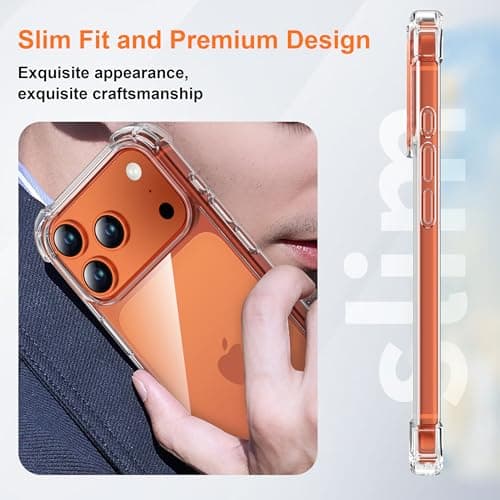ORETECH Coque pour iPhone 17 Pro avec 2 Verres Trempés Global Recycled Standard
ORETECH Coque pour iPhone 17 Pro Protect