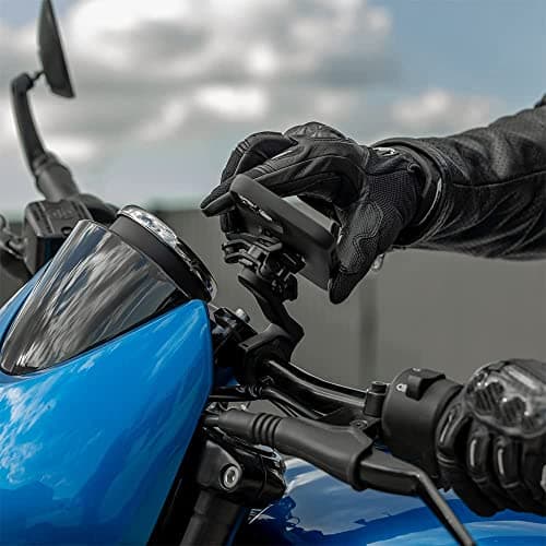 Quad Lock Guidon Pro pour Moto Support Téléphone Portable pour Moto Specialistes Motorisés Voyages