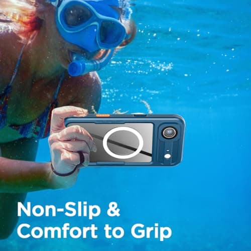 AICase Coque Étanche pour iPhone 17 Air - Protection IP68, Support MagSafe, Résistante à l'Eau, à la Neige, aux Chocs et