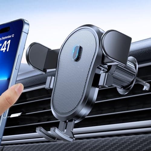 Miracase Auto-Lock Clip Support Téléphone Voiture pour Tous Les Smartphones de |0''-7'' | Porte-TéléphoneMain Libre|Main