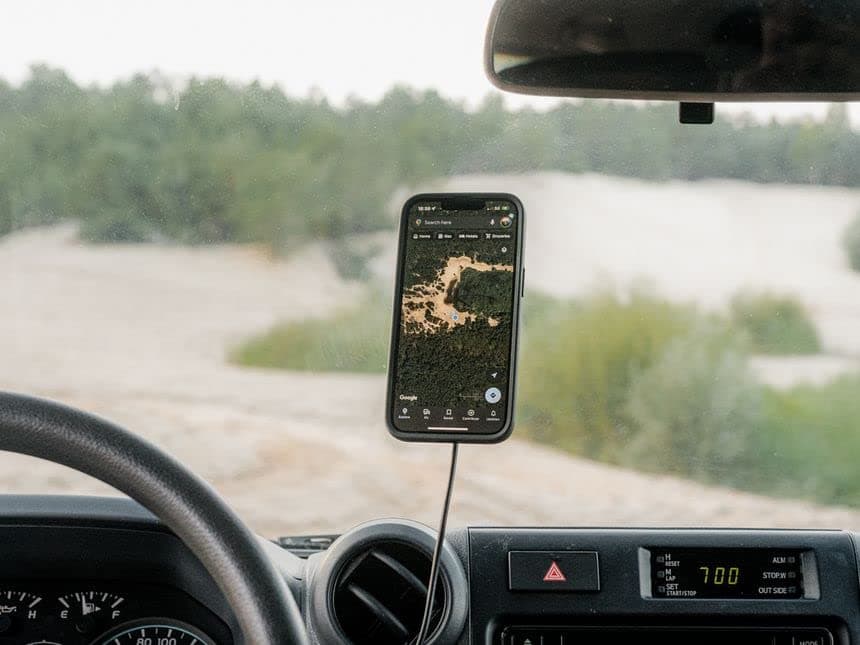Ventouse Quad Lock Pare-Brise/Tableau De Bord Support Téléphone Universel pour iPhone, Galaxy et Pixel

Véhicule Quad Lo