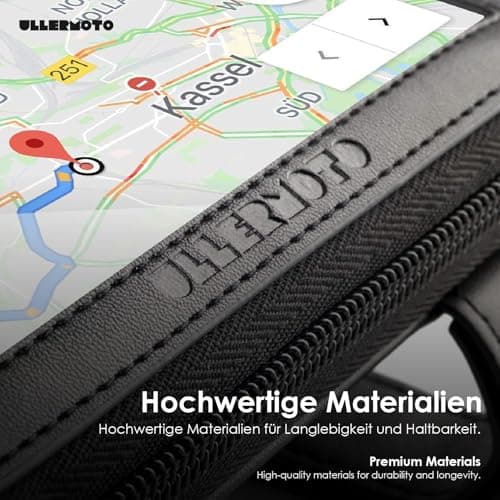 Support de téléphone moto Ullermoto pour guidon moignon Sportive Taille M