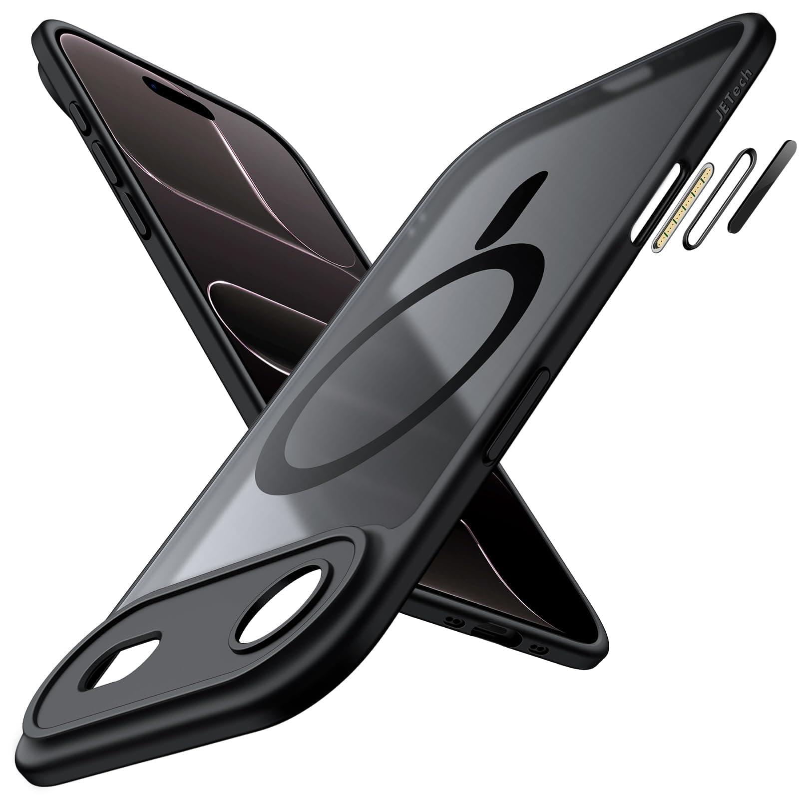 Coque Magnétique JETech pour iPhone 17 Air MagSafe Noir