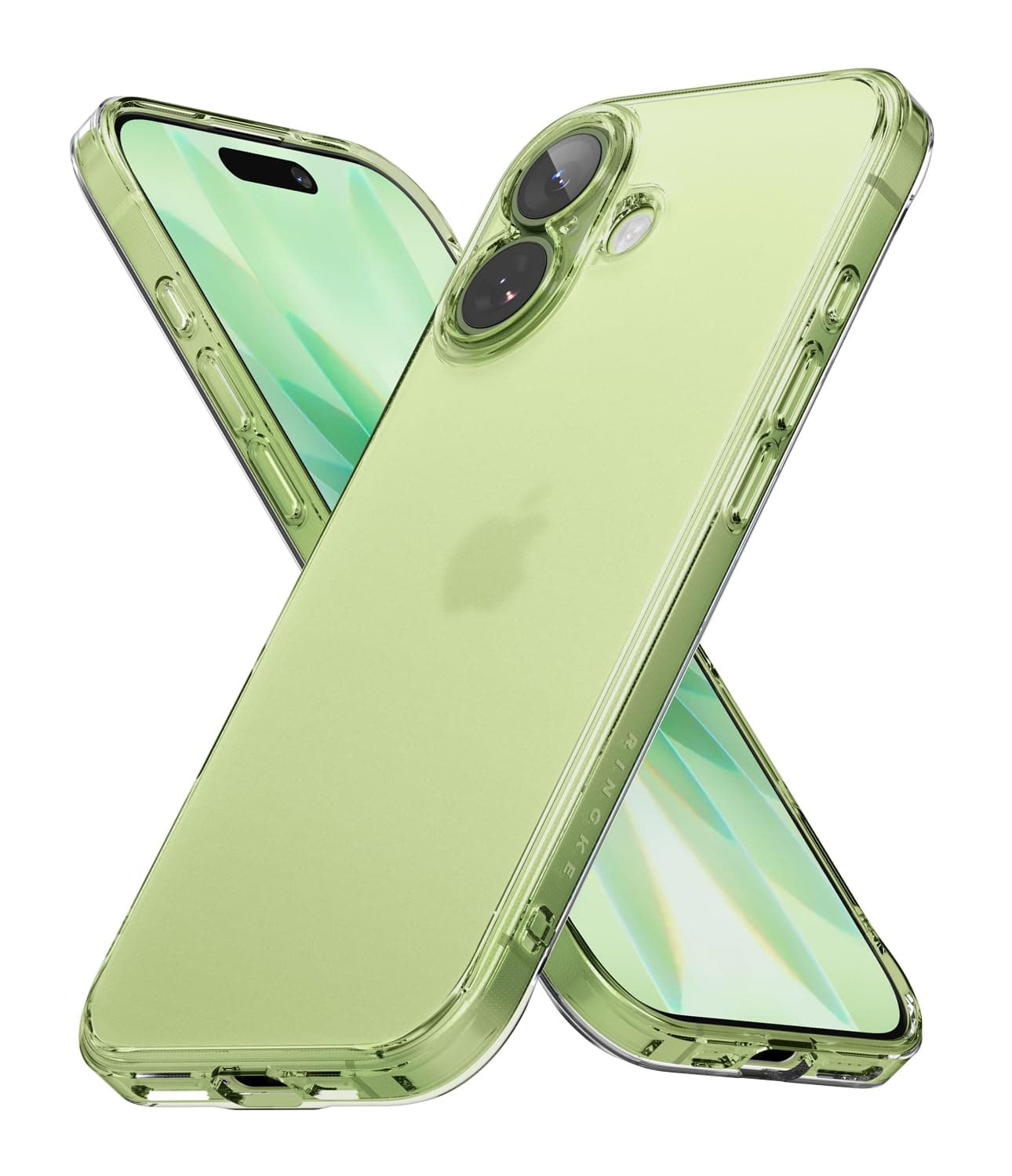 Protection Ringke pour iPhone 17 - Matière Mat Translucide | Protection Anti-Choc | Poche pour Sac Bandoulière