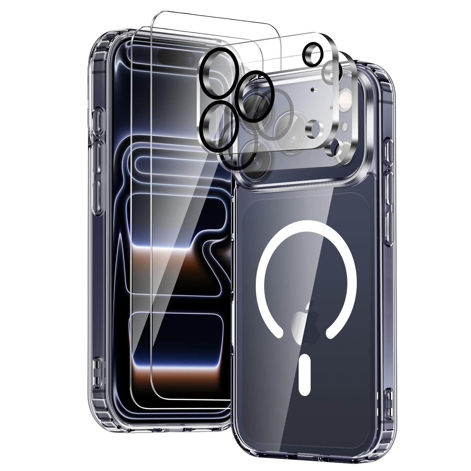 <think>
Okay, I need to modify the product title for the COPIKE iPhone 17 Pro magnetic case. The original title is in Fr