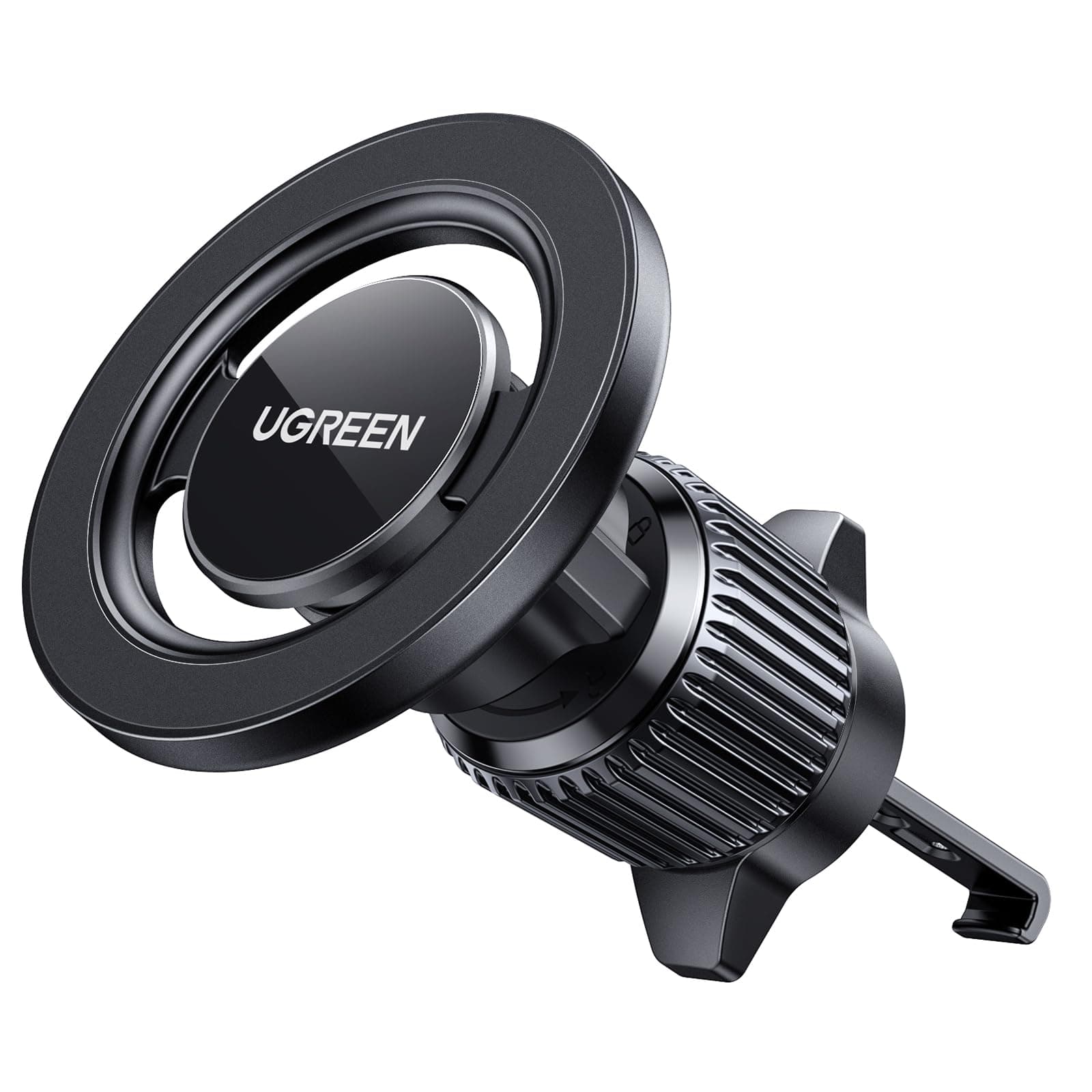 UGREEN Support Téléphone Voiture Magnétique (Compatibilité iPhone 15/14/13/12 Pro Max, Samsung Galaxy S25/S24, Pixel 10/