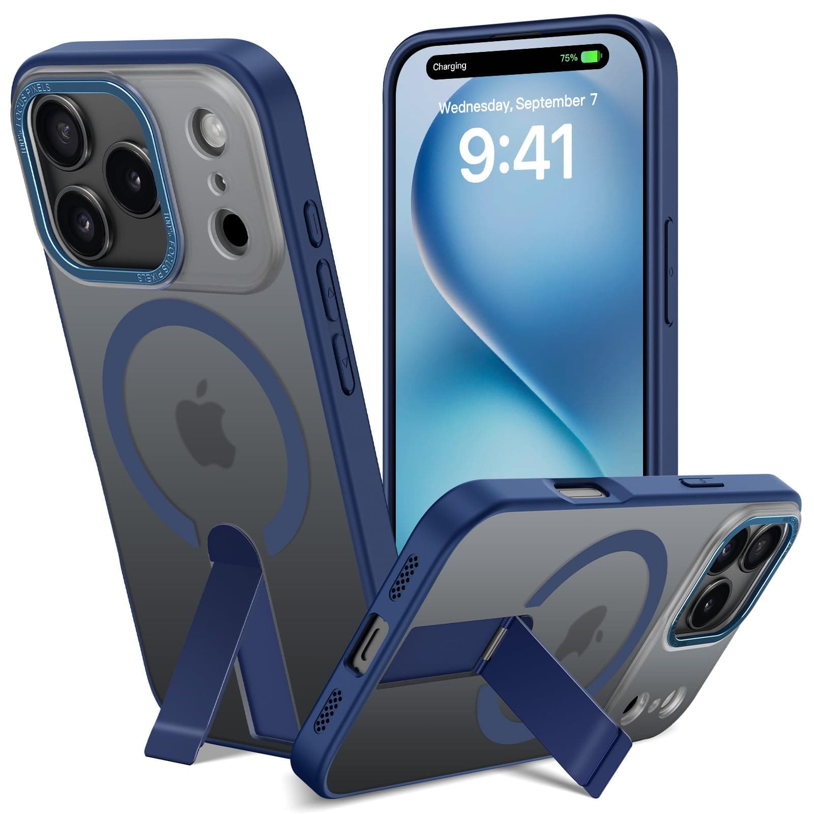 Coque Magnétique Nicekool pour iPhone 17 Pro | Protection Antichoc et Support Invisible | Compatible MagSafe
