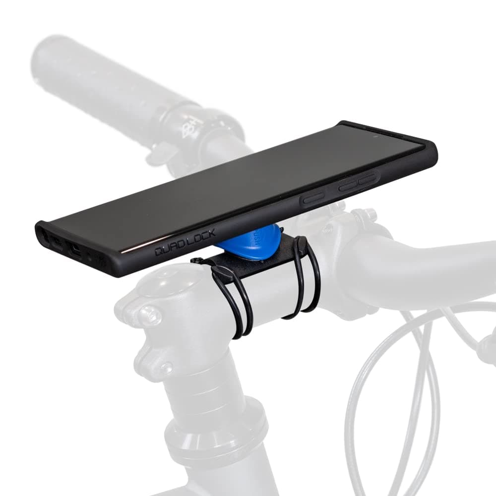 Quad Lock Potence/Guidon Support de Téléphone Samsung Galaxy S22 Plus pour Vélo Kit avec Coque Mag