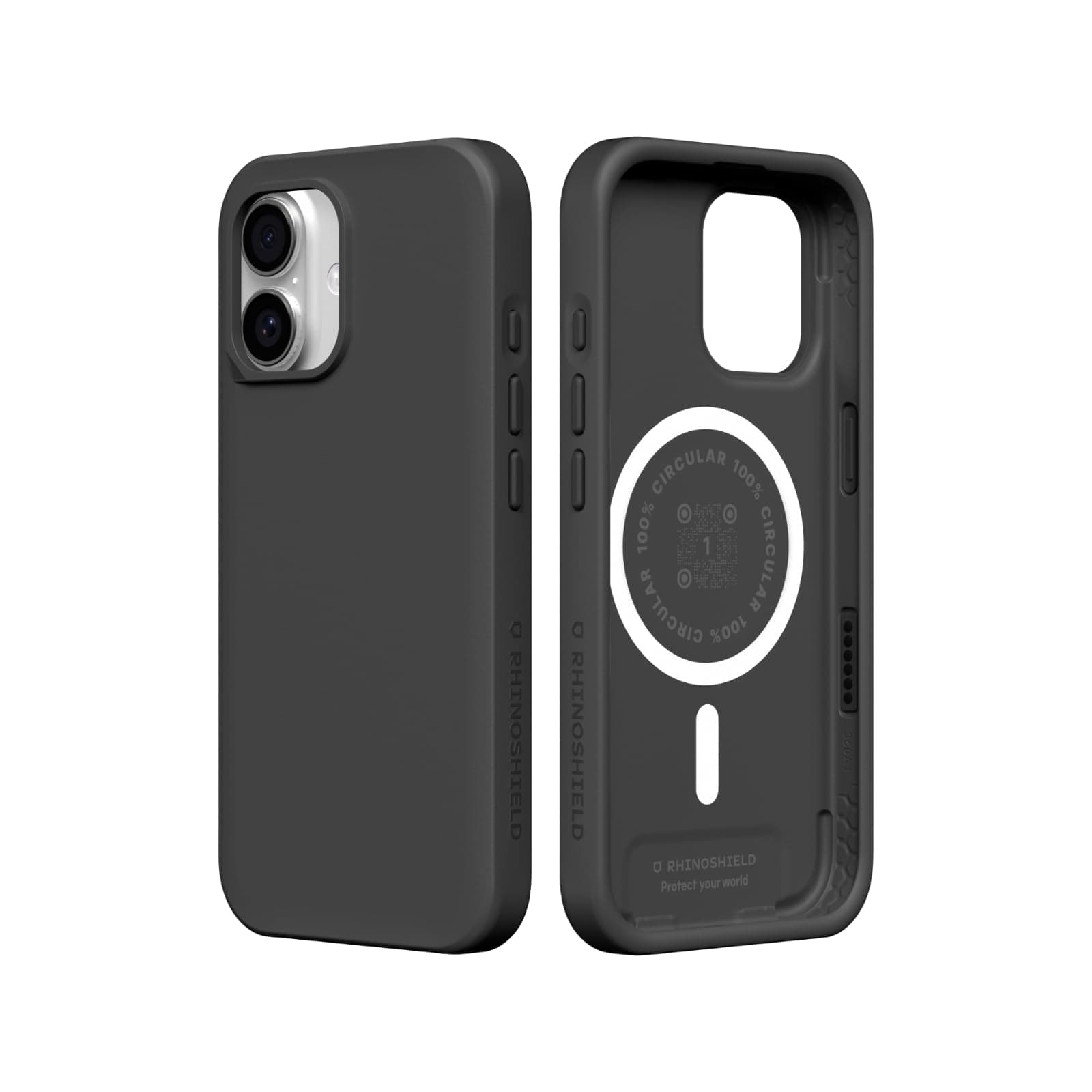 RhinoShield Coque Coque iPhone 17 MagSafe Soldex - Protection Militaire, Absorption des Chocs, Fin et Minimaliste - Noir