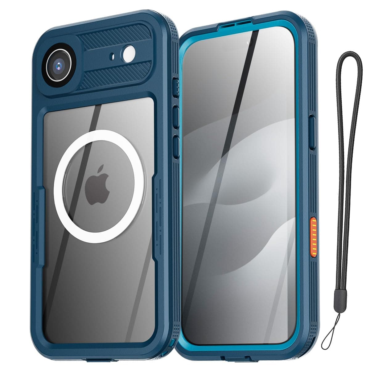 AICase Coque Étanche pour iPhone 17 Air - Protection IP68, Support MagSafe, Résistante à l'Eau, à la Neige, aux Chocs et