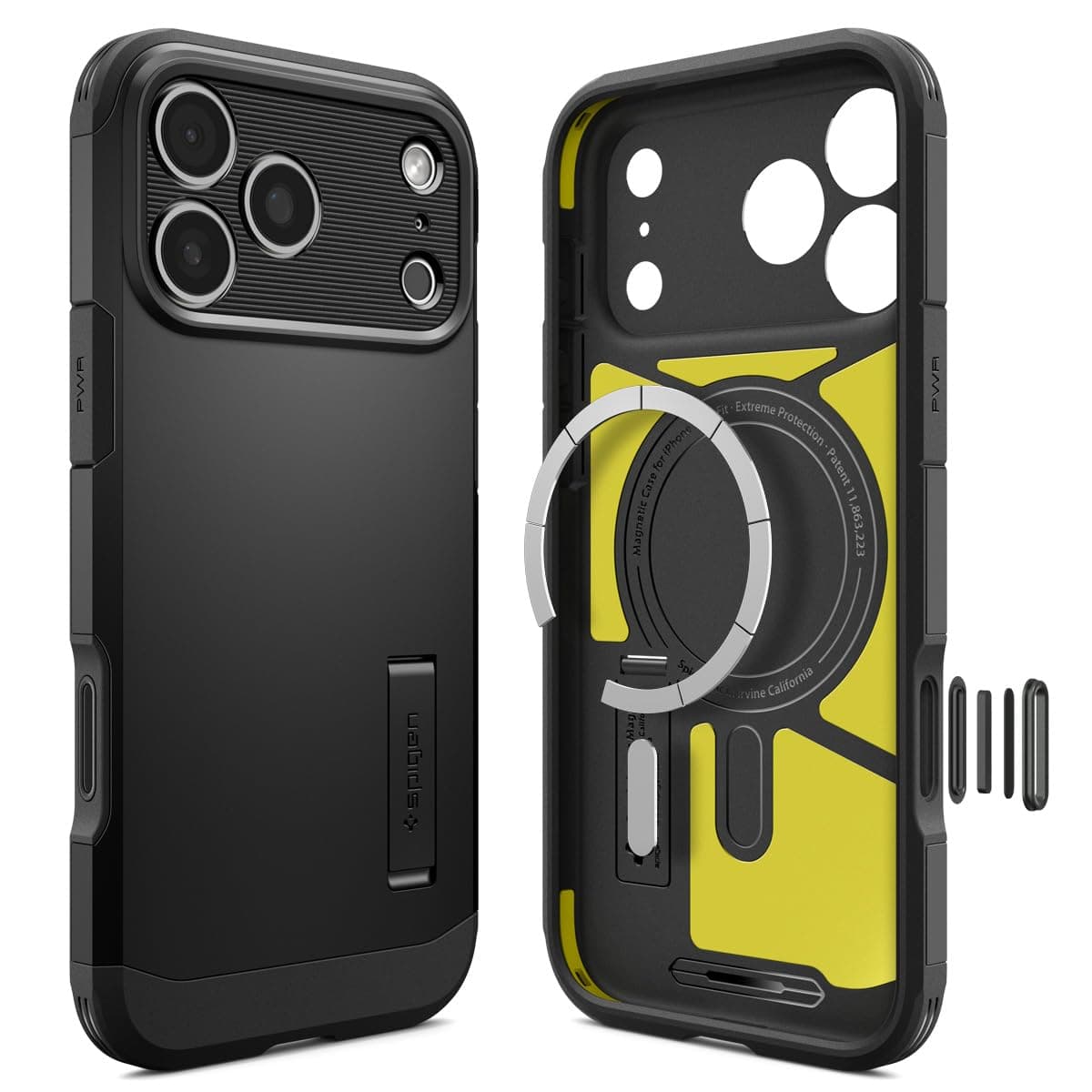 Spigen Coque pour iPhone 17 Pro, Tough Armor T MagFit, Robuste - Noir
Spigen Coque pour iPhone 17 Pro, Tough Armor T M
