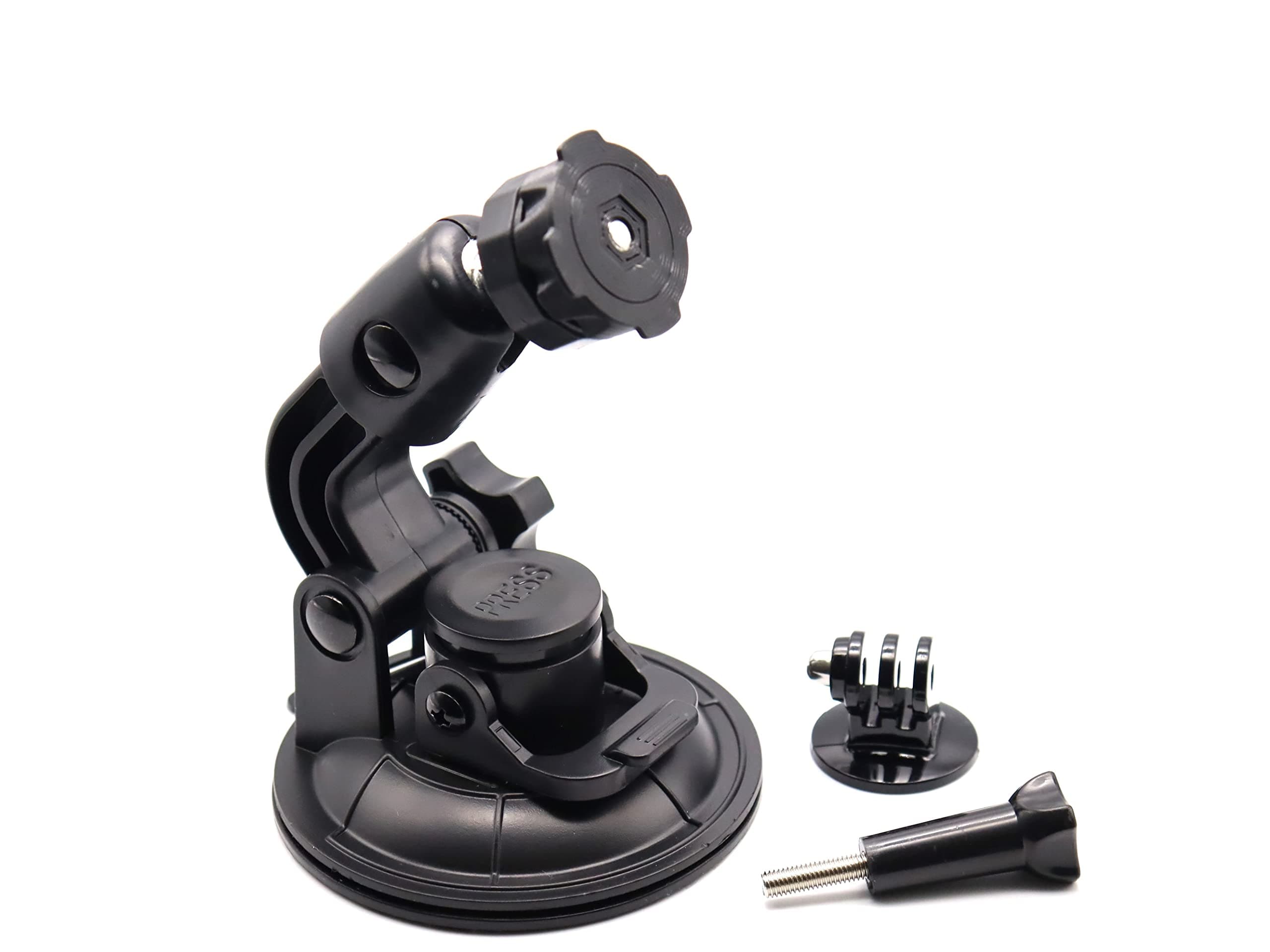 DesignUniverse Support pare-brise Universel pour Téléphone Compatible avec QuadLock et GoPro